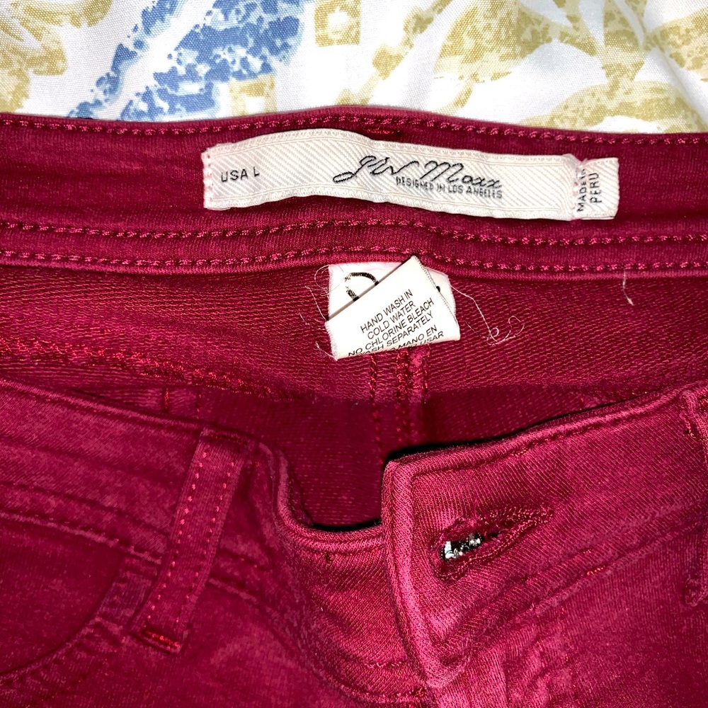 Size L Burgundy Leggings SOLD